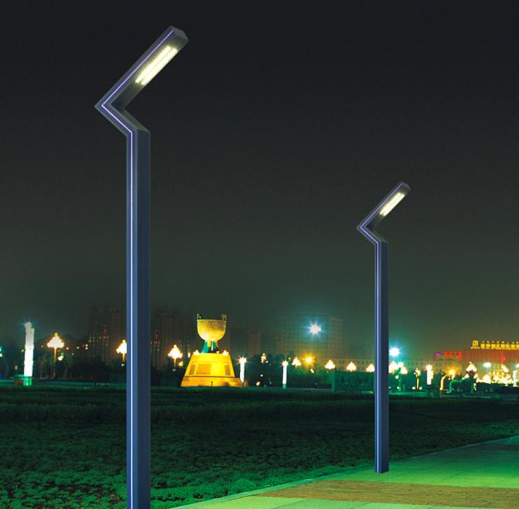 Сучасні та прості 3-4 метри алюмінійні полюси для світла на дворі вильного парку